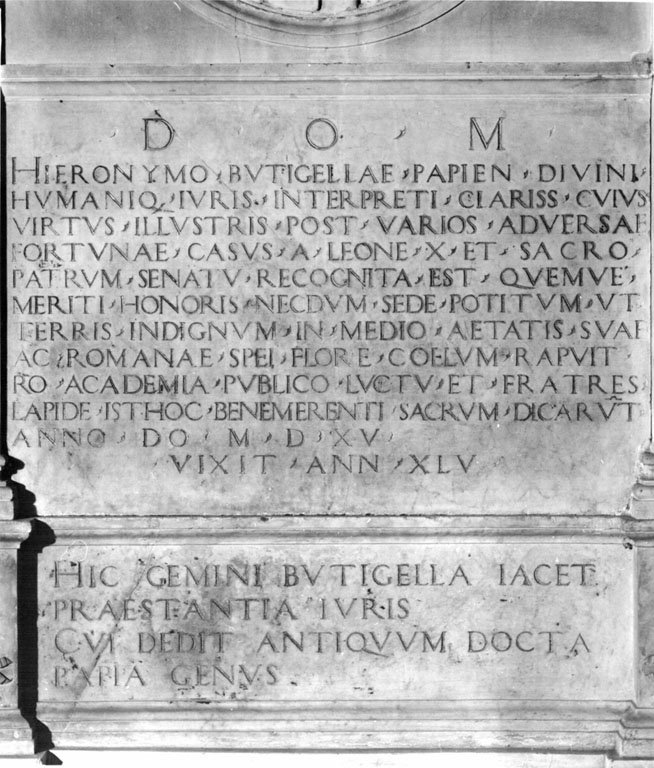 monumento funebre by Tatti Jacopo detto Jacopo Sansovino (sec. XVI)